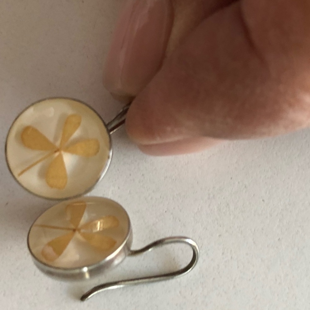 Sterling silver earrings